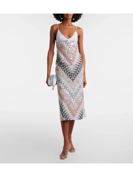 Rochie midi Missoni până la genunchi de costum