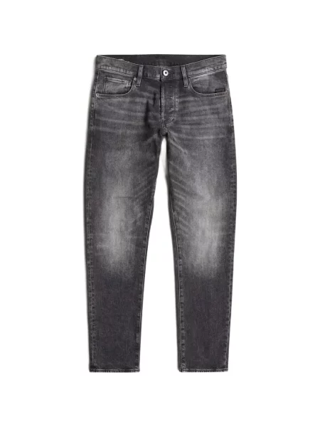 Blugi drepți G-star Raw conici gri