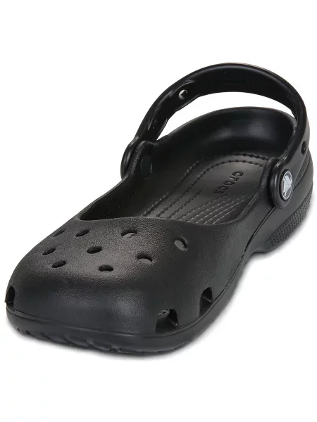 Balerinke Crocs crna