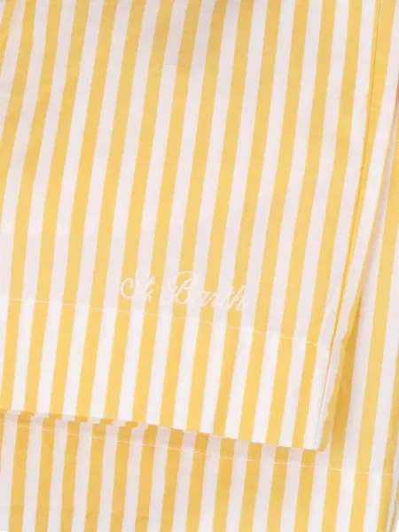 Pantaloni scurți Mc2 Saint Barth galben