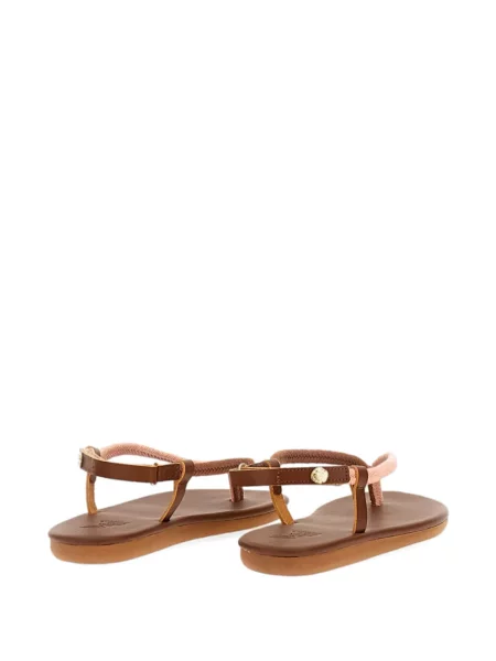 Sandale Ancient Greek Sandals țesuți cu bretele maro