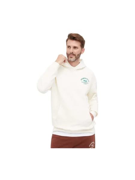 Fila bluza z kapturem gładka beżowy
