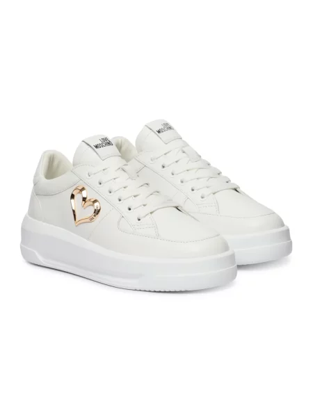 Sneakersy LOVE MOSCHINO białe
