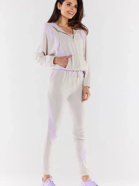 Hanorac cu glugă Awama gri