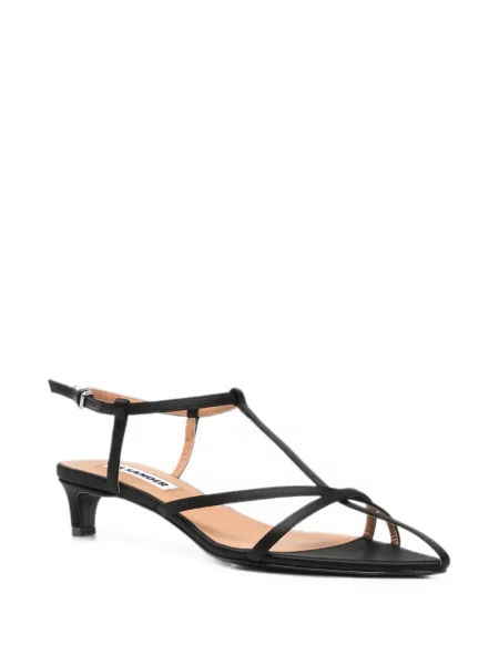 Sandale Jil Sander cu bretele negru