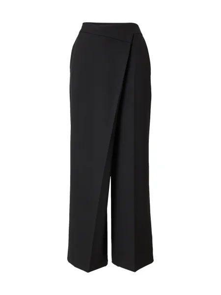 Karl Lagerfeld Hlače na rob črna