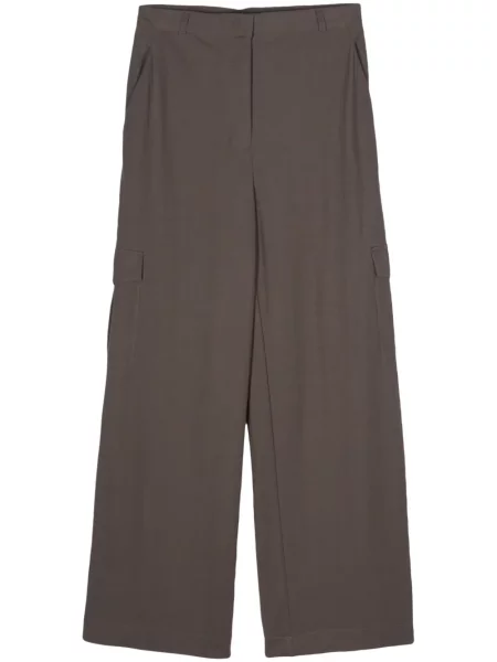 Pantaloni cargo Harris Wharf London maro
