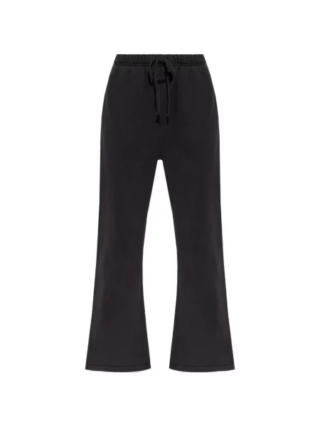 Pantaloni Fear Of God Essentials cu broderie alergare negru