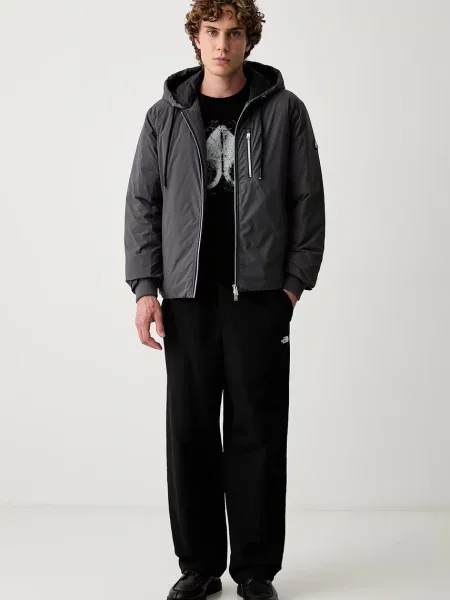 Moose Knuckles Tricou Icebreak Logo negru
