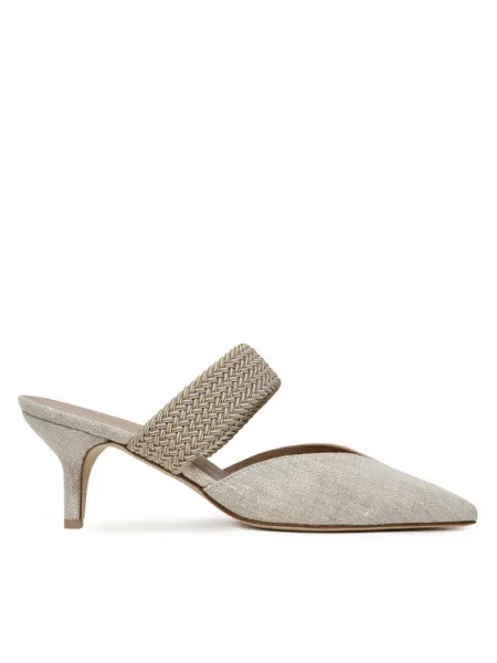 Шлепанцы Malone Souliers бежевые