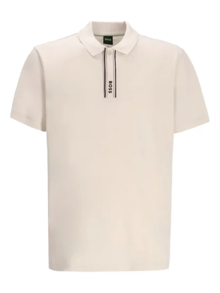 Tricou polo Boss cu autograf