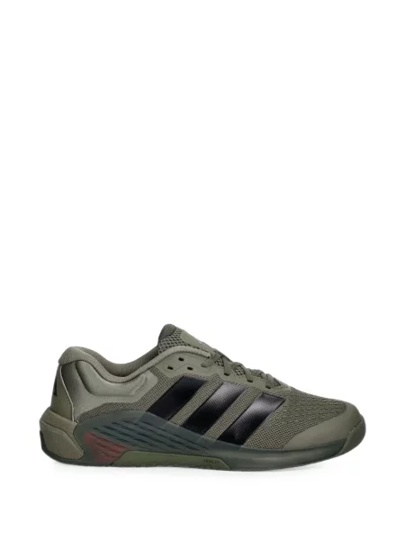 Pantaloni Adidas cu imagine cu model leopard alergare violet