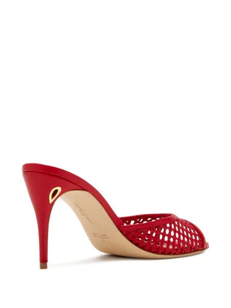 Papuci tip mules Jennifer Chamandi roșu