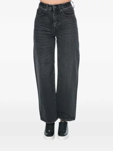 Blugi Armani Exchange cu 5 buzunare negru