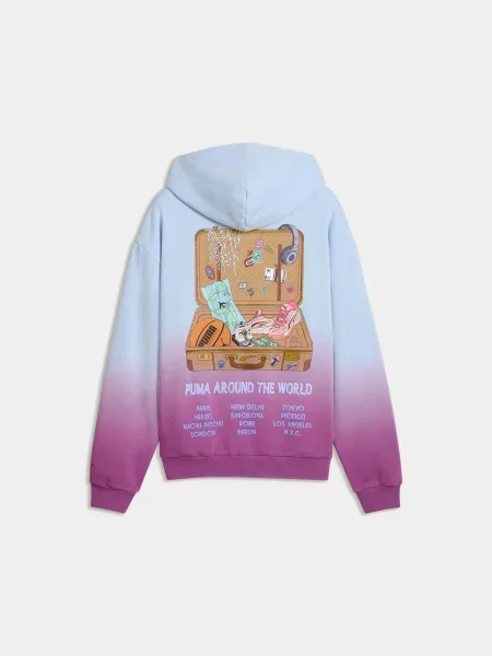 Худи Puma синее