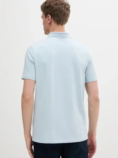 Karl Lagerfeld polo niebieska