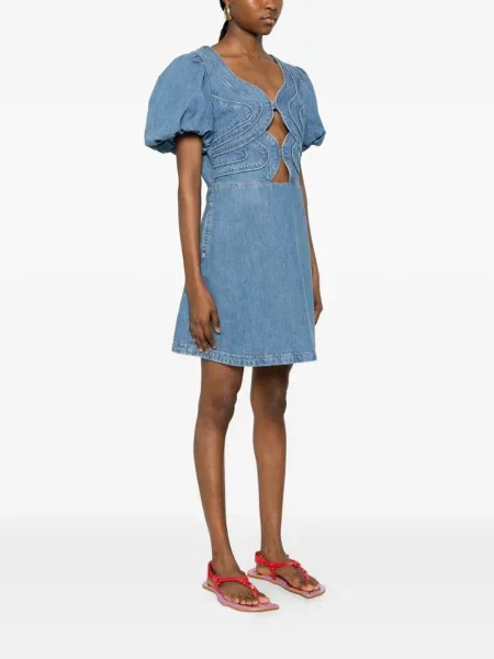 Rochie mini Farm Rio albastru