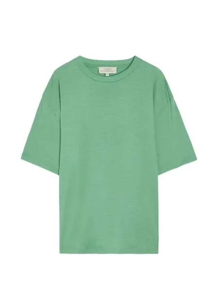 Scurt tricou Studio Nicholson verde