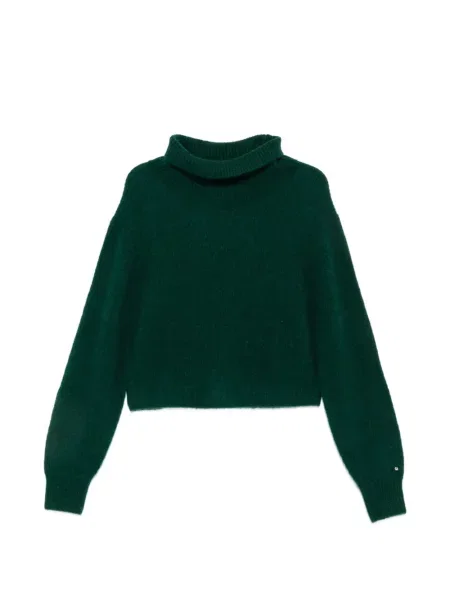 Lung pulover Maje verde
