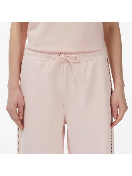 Lacoste Spodnie Dresowe Regular Fit Jasnoróżowe różowy