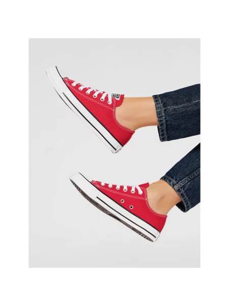 Modne superge Converse Chuck Taylor All Star Ox rdeča