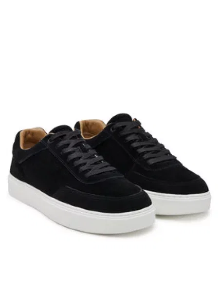 Calvin Klein Sneakersy Clean Cup Low Laceup Oxf Su černá