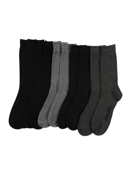 JACK & JONES Șosete bleumarin / gri / gri închis negru