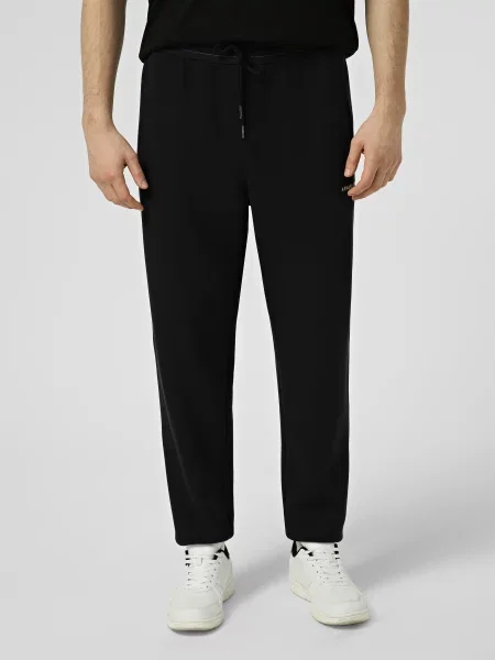 Джогери Armani Exchange темно-синій бавовна/поліестер/еластан сині