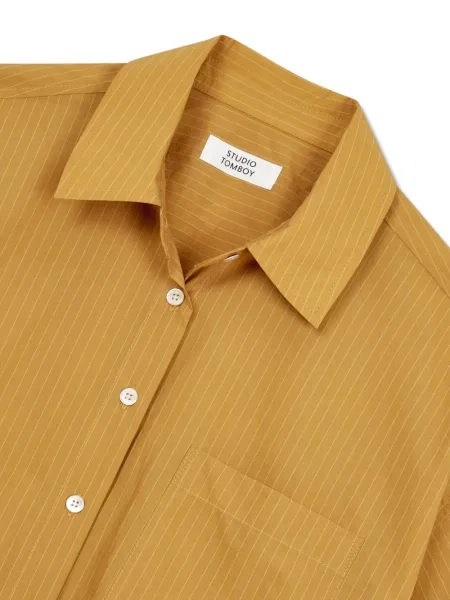 Cămașă Studio Tomboy cu dungi galben