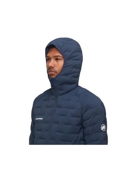 Bunda Mammut s kapucňou modrá