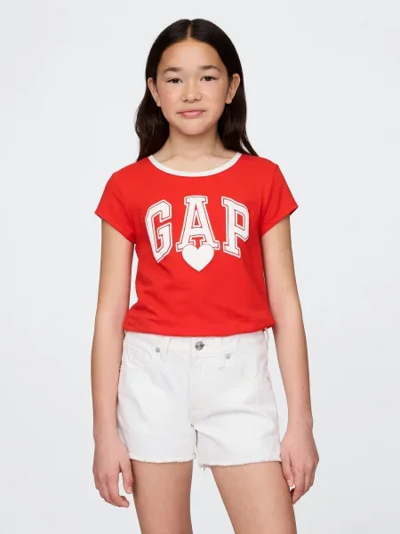 Тениска Gap червено