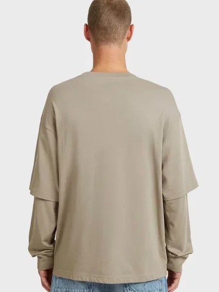 Лонгслів G-star Raw сірий