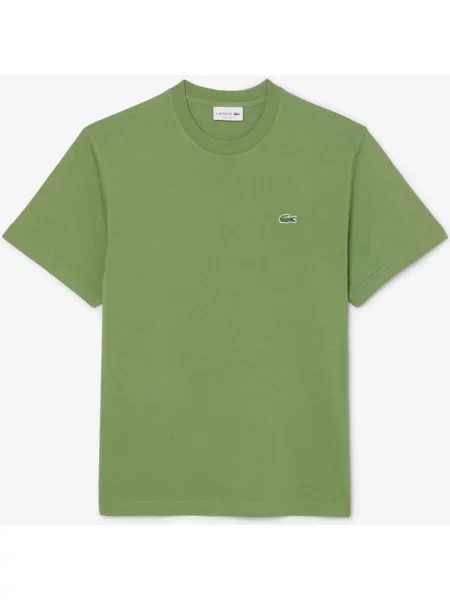 Koszulka Lacoste Classic z krótkim rękawem w intensywnie zielonym kolorze XS zielona