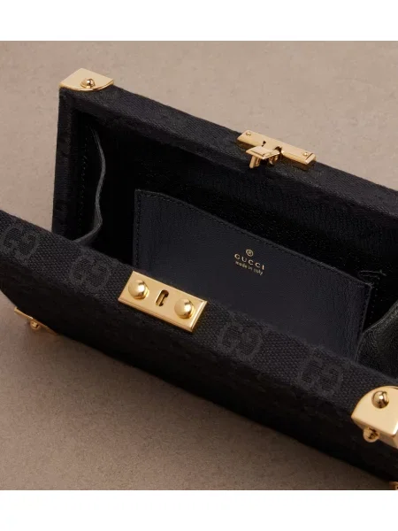 Listová kabelka Gucci čierna