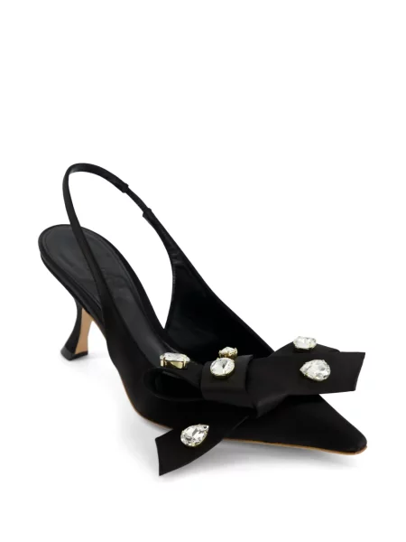 Bateliai Giambattista Valli su lankeliu slingback juoda