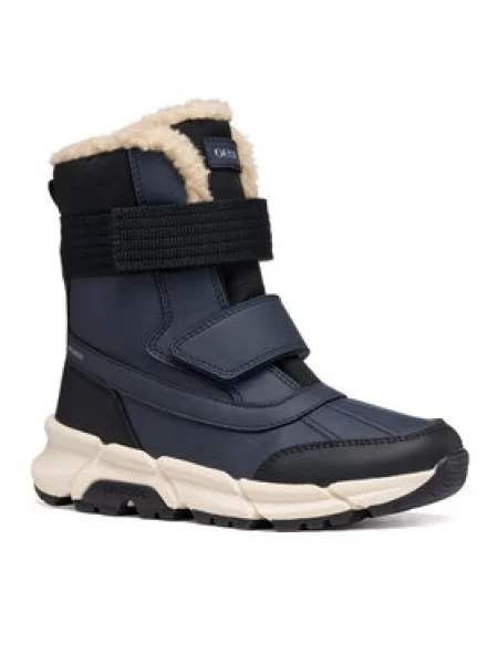 Geox Snehule J Flexyper Plus Boy B Abx S Tmavomodrá