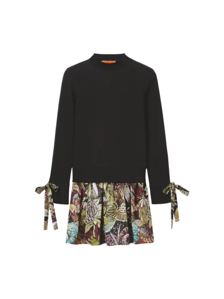 Wielobarwność sukienka La Doublej garniturowa