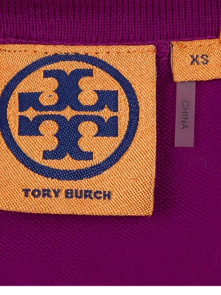 Cardigan Tory Burch violet