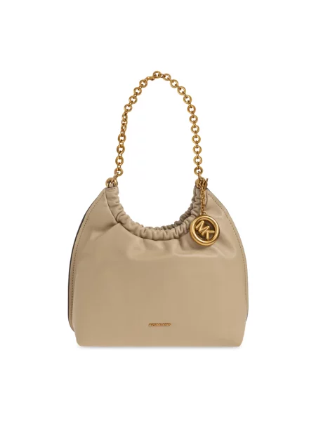 Torebka Michael Kors skórzana beżowa