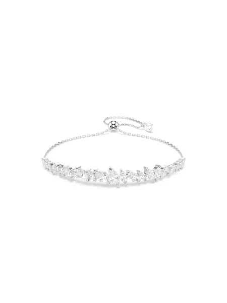 Swarovski zapestnica kovinska s kubičnim cirkonijem MESMERA