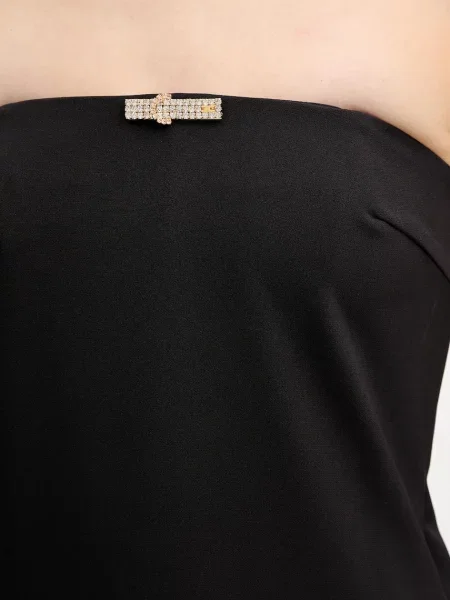 Макси платье Elisabetta Franchi черное