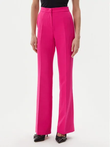Maryley Spodnie materiałowe różowy