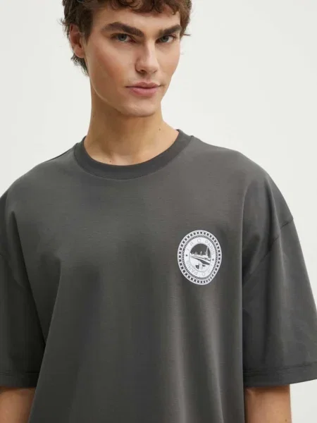 IRO t-shirt z nadrukiem szary