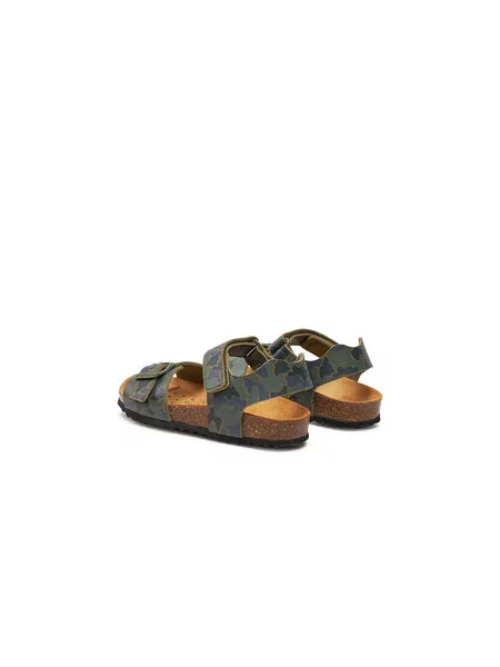 Sandály Geox J Ghita Boy S Khaki