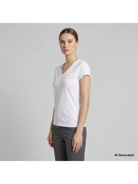 Tricou Armani Exchange alb