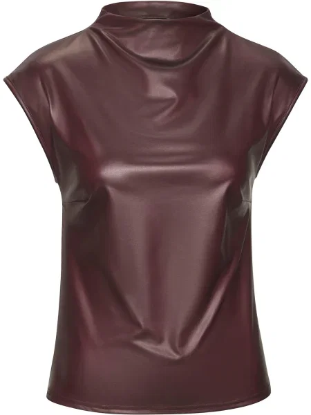 LASCANA Tricou bordeaux roșu