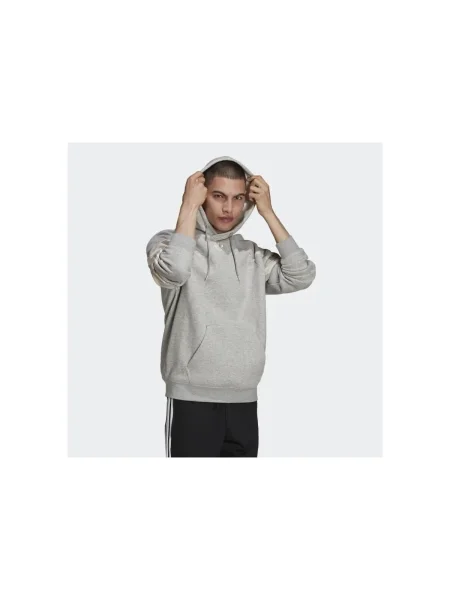 Hanorac cu glugă Adidas gri