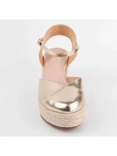 Pantofi Montevita auriu