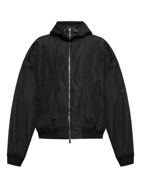 Geacă Dsquared2 cu glugă negru