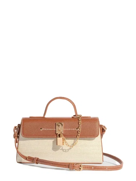 Friends Like These Poșete crem / coniac maro